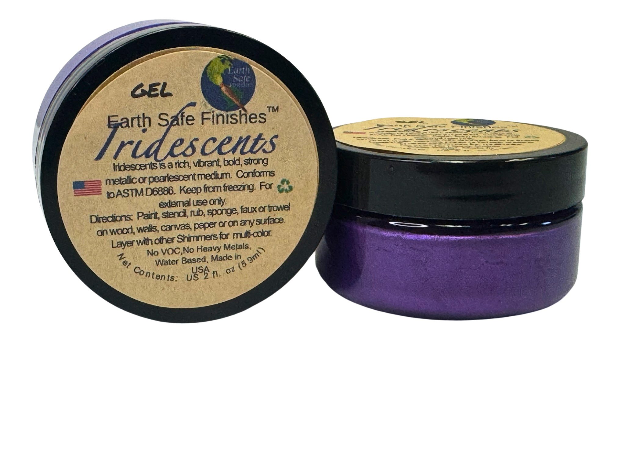 Iridescent Opaque Gel Medium (19 colors)