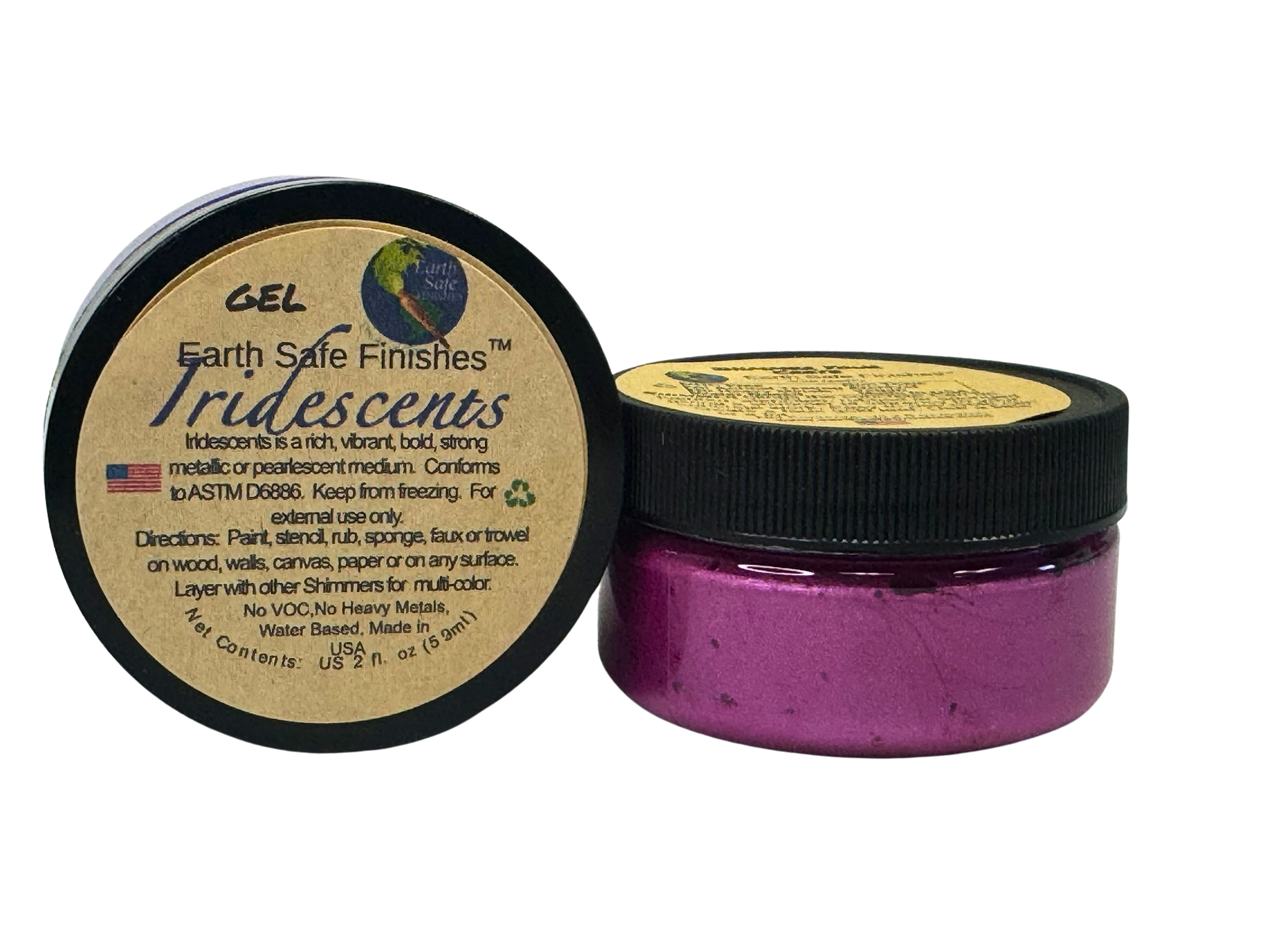 Iridescent Opaque Gel Medium (19 colors)
