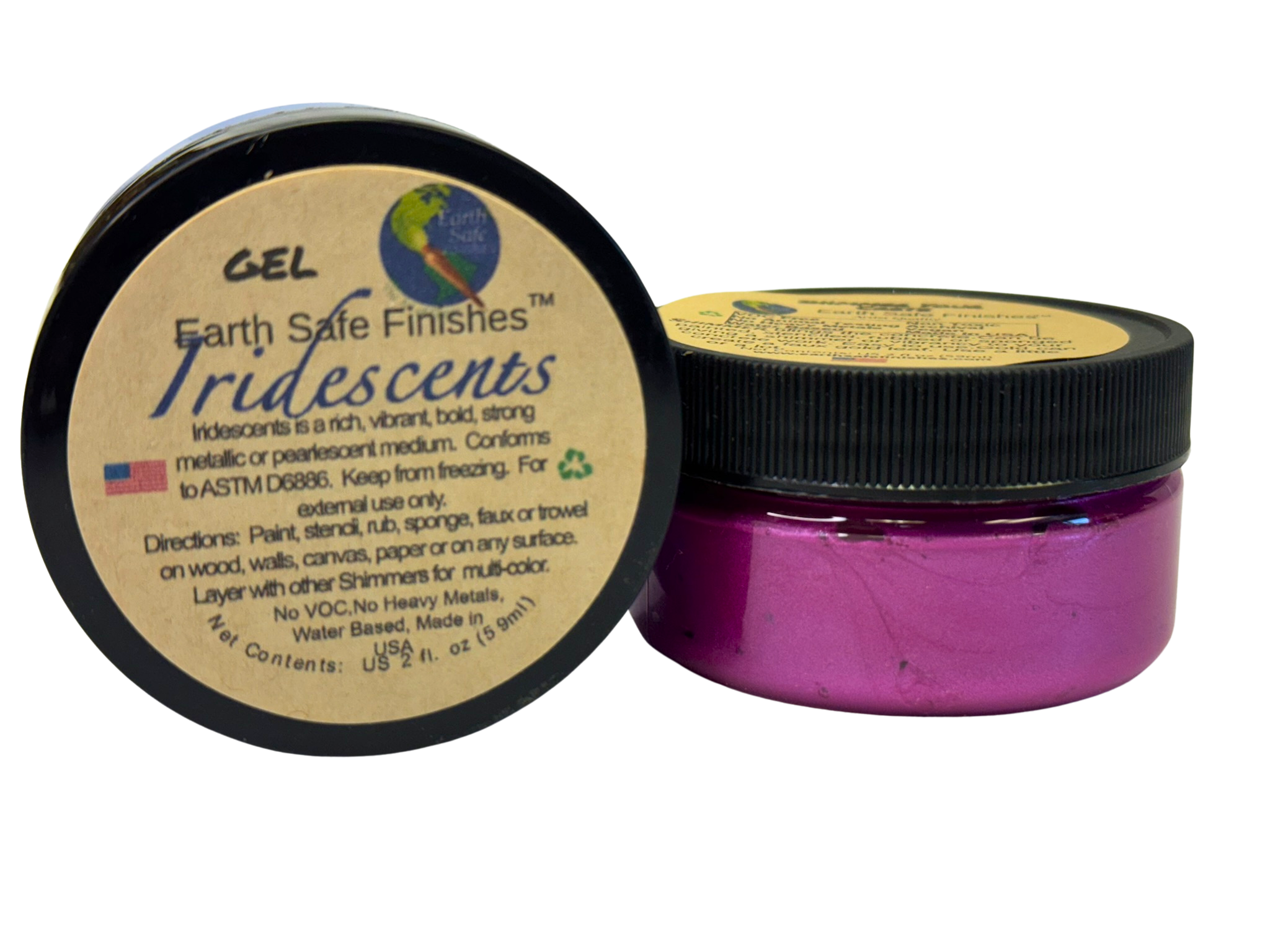Iridescent Opaque Gel Medium (19 colors)
