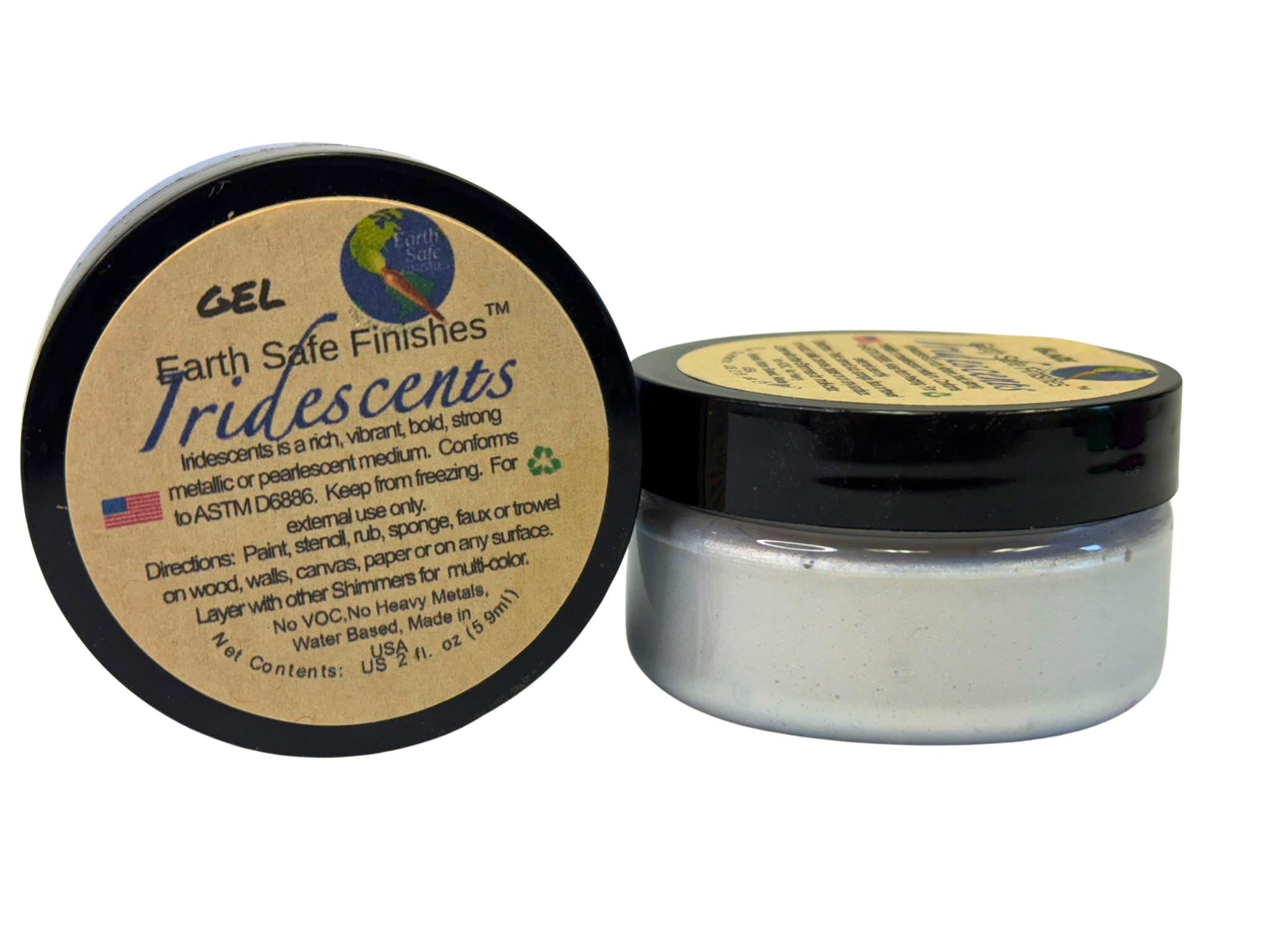 Iridescent Opaque Gel Medium (19 colors)