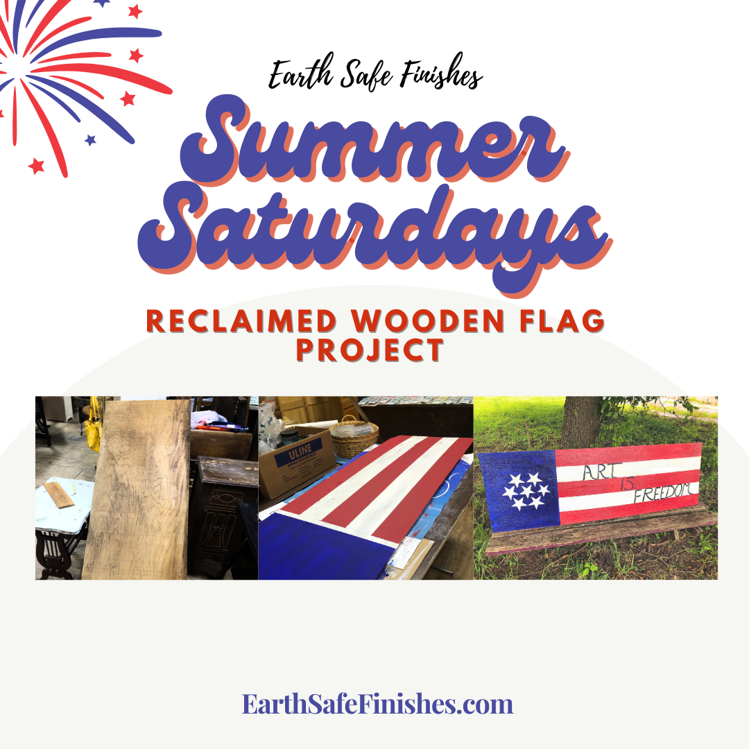 Summer Saturdays: Reclaimed Wooden Flag