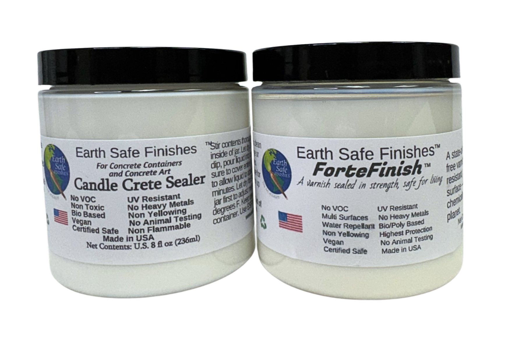 Concrete Candle Sealer & Varnish Duo Set