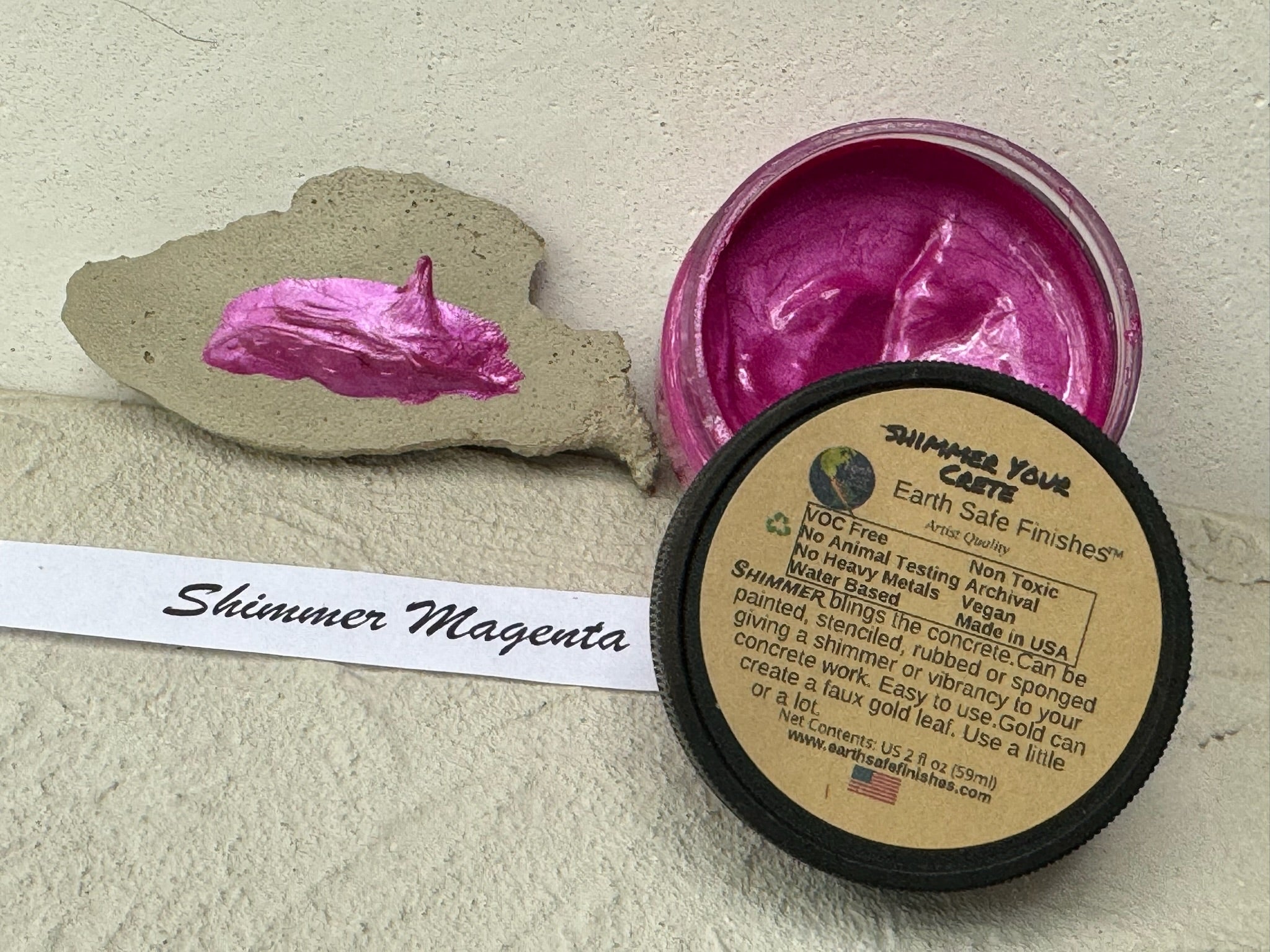 Shimmer Your Crete Gel Medium (13 colors)